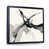 Black Floater Framed