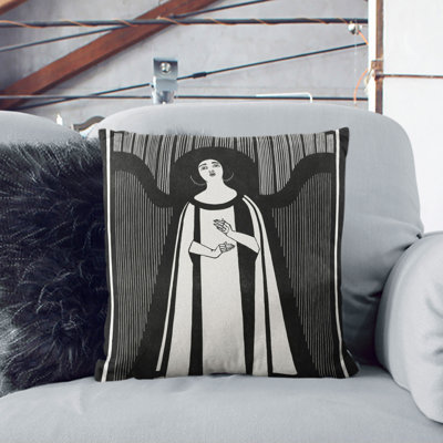 The Music Square Throw Cushion