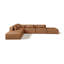Canapé modulaire en similicuir 6 pièces Houswerth-94884347