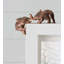 Décoration murale porte d'éléphant sur chenilles