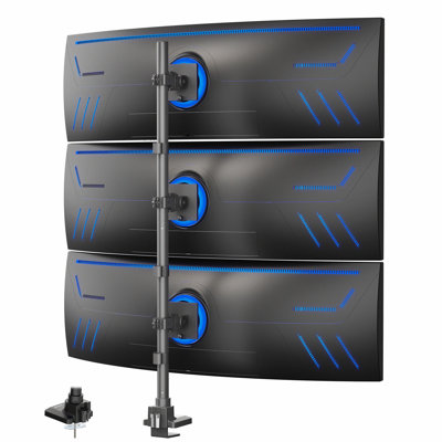 Support pour écran de bureau ultra haut VIVO Triple Ultrawide