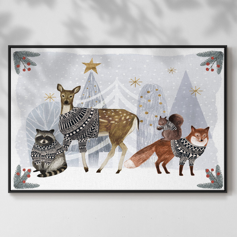 Cozy Christmas Collection A, Noir, H 25 po x l 37 po x P 2 po