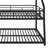 Triple Bunk Bed With Long And Short Ladder And Full-Length Guardrails