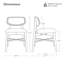 Chaise rembourrée Modern-669136264