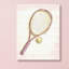 "Racket" by Reesa Qualia Print on Wrapped Canvas-20054530