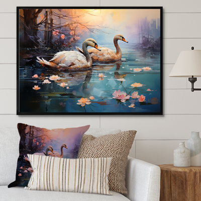 " White Flamingo Twilight "