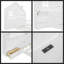 Lit simple Enchanting avec tiroirs de rangement et chargement USB, blanc-1602644005