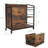 35'' Wide 2 -Drawer Mobile File Cabinet With Side Hooks-1217456526