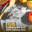Fouet en acier inoxydable KitchenAid