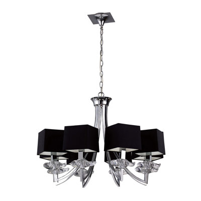 8 - Light Shaded Chandelier
