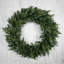 Couronne de Noël artificielle épinette bleue non éclairée-83824997