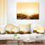 Plage près du Cap - Coussin décoratif à imprimé paysage