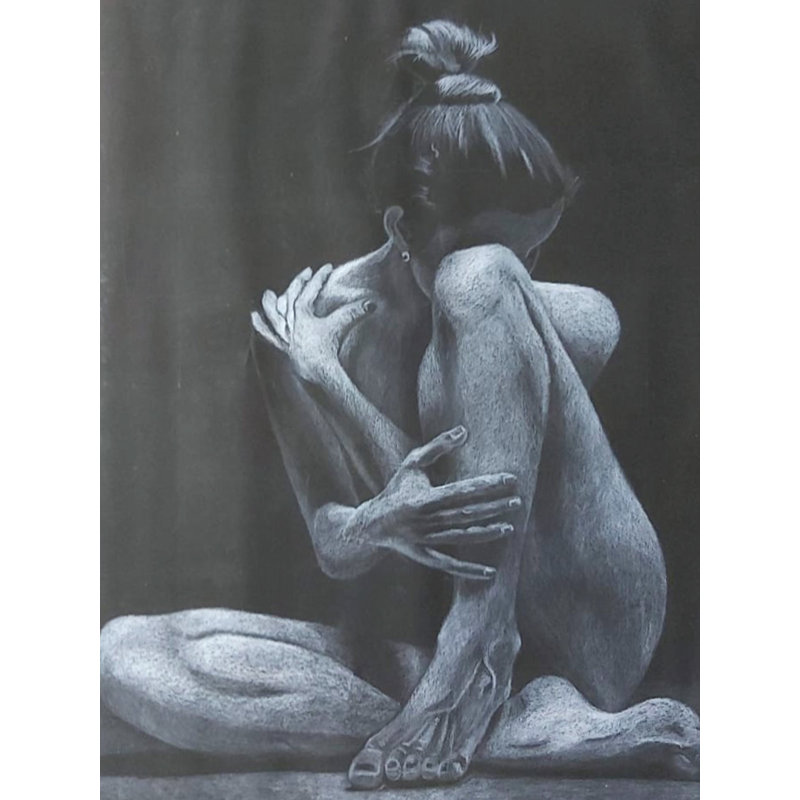 La douleur du lâcher prise | Magnifique peinture d'Anjali