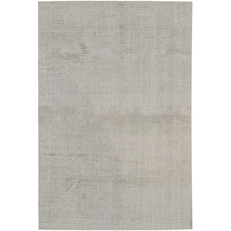 Wool Area Rug in Gray