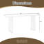 Élégante console avec placage de pin-1059935647