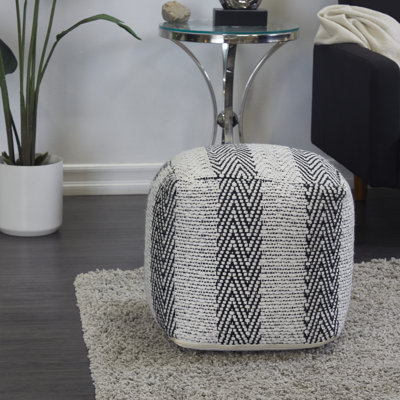 Pouf en tissu Cole and Grey Bohemian