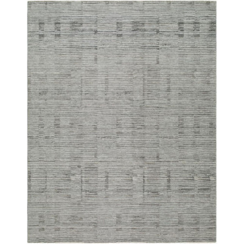 Keller Machine Woven, Rectangle 10' x 13'11", Gray/Black