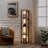 64" Fancy Column Floor Lamp with Shelves. Full Brightness Control and Color Changing Temps-905834538