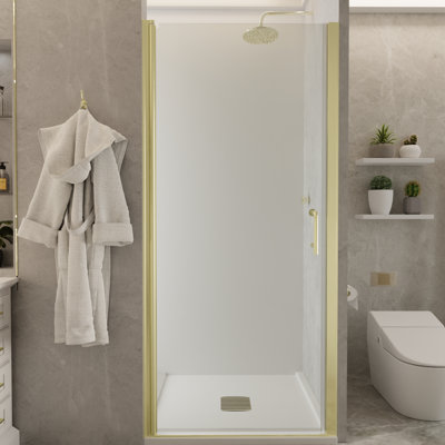 Pivot Frameless Glass Shower Door