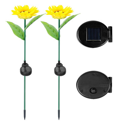 Solar Powered Integrated LED Pathway Light
