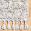Tapis à poil long performance gris clair, beige et ivoire Makenna-723129569