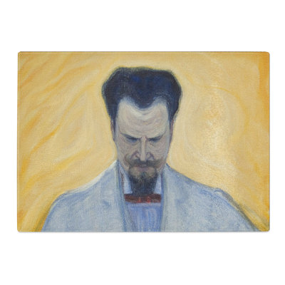 Portrait of Ernest Thiel by Eugene Jansson Chopping Board