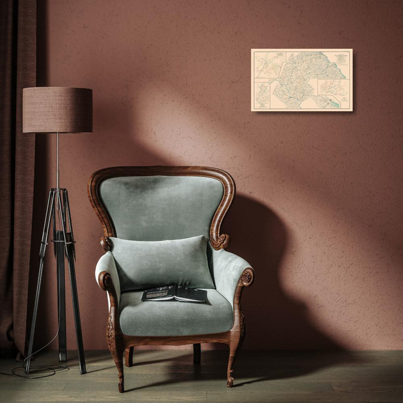 Art sur toile tendue avec galerie Williston Forge Bien, campagne Gettysburg, Bataille de McDowell, Bien, 1894 CWUS0046