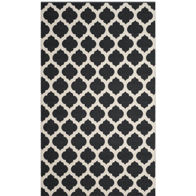 Romona Hand Woven Cotton Geometric Rug