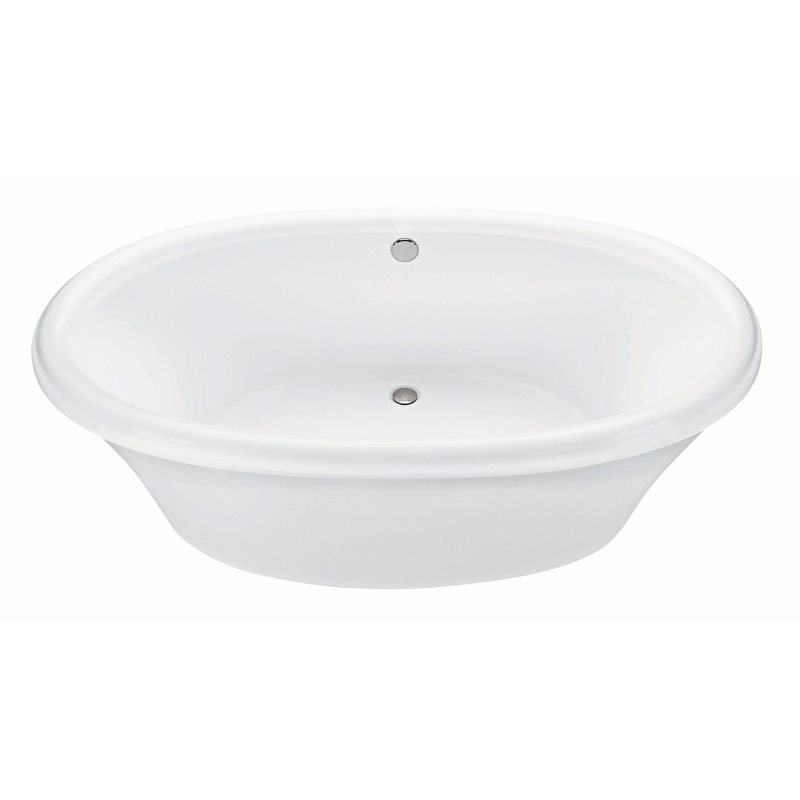 Baignoire autoportante MTI Solutions, Blanc