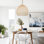Disalvo 1 - Light Natural Rattan Single Pendant