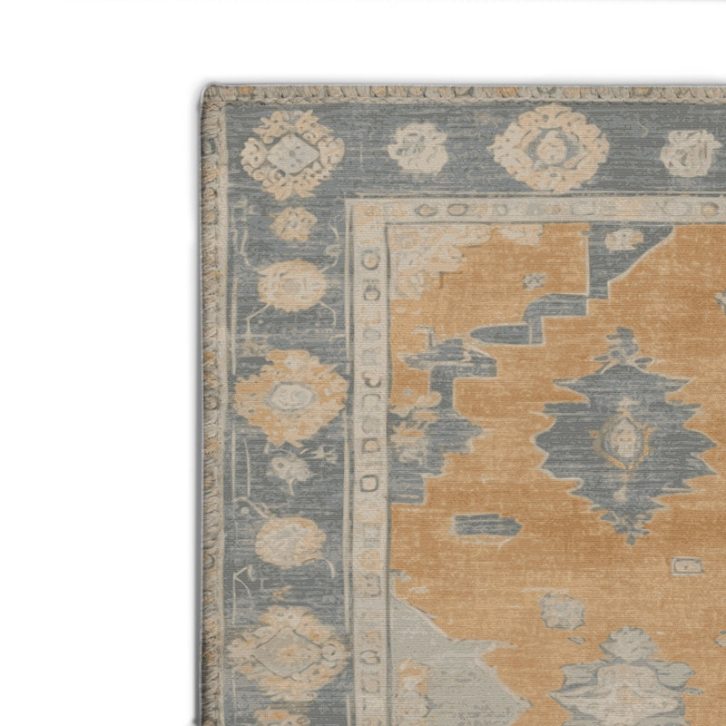 Tapis gris intérieur et extérieur surteint, Rectangle 4pi x 6 pi