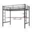 Lit mezzanine avec bureau et tablette