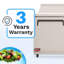 Table de préparation pour sandwich / salade commerciale de 48 po Medal Équipement | 2 portes solides en acier inoxydable capacité de 12 pieds cubes 12 casseroles | Garantie de 5 ans sur les compresseurs Nsf 33 ° f-41 ° f R290