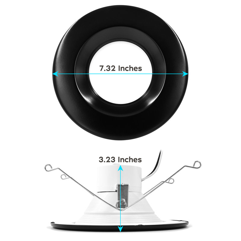 5"/6" Selectable CCT IC LED Retrofit Recessed Lighting Kit