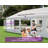 13Ft X 26Ft Canopy With Rolled Sidewalls,White-124639096-102834525