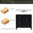 Modern 36" Bathroom Sink Vanity - Practical Resin & Storage Functional