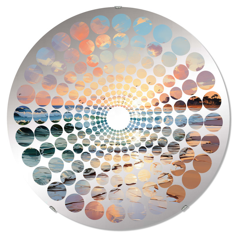 Bloxson Circle Mirror, 31.4" x 31.4"