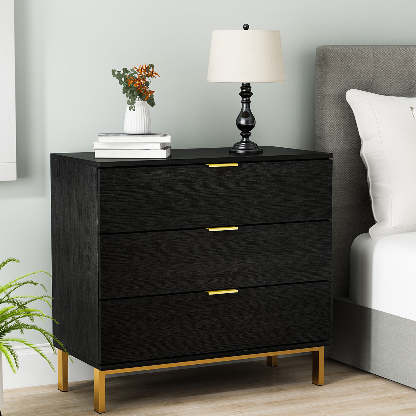 Everly Quinn Lavale Nightstand & Reviews