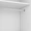 Armoire blanche à 3 portes avec tablettes de rangement pratiques - Utilitaire de chambre à coucher