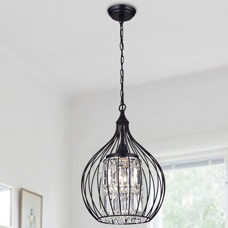Lustre globe à 3 lumières Lcarus, Noir