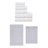 Bublitz Classy Bath Mat 100% Soft Cotton Bath Towel Set & Bath Rug-102445830-102445831