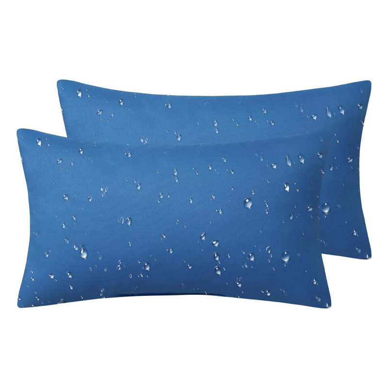 Ensemble de coussins d'extérieur imperméables, coussins décoratifs, Carré 18 po, 4