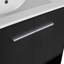 Meuble-lavabo autoportant de 30 po avec lavabo en céramique et portes à fermeture douce, durable et facile à assembler-1410897595-1410897594