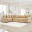 Canapé modulaire en velours côtelé 116,9 po Cloud-116743515