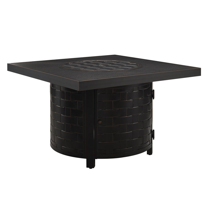 Bede Henley Square Aluminum LPG/NG Fire Pit