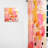Doremus Pink Gold Island Sunrise Collage - Modern Velvet Curtain - Room Darkening - 1 panel-1194264078