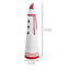 Bonhomme de neige en papier Arly, gris - Lrg-627710898-627710899