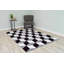 Tapis noir / gris à motif géométrique Mccampbell-44369008