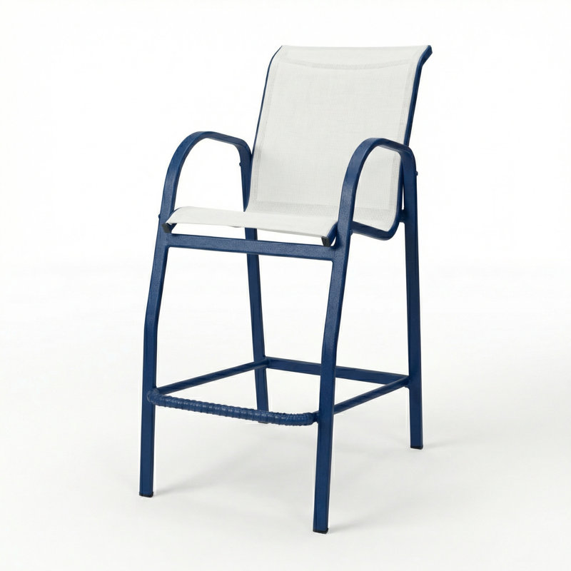 Tabouret de bar, Blanc / Minuit