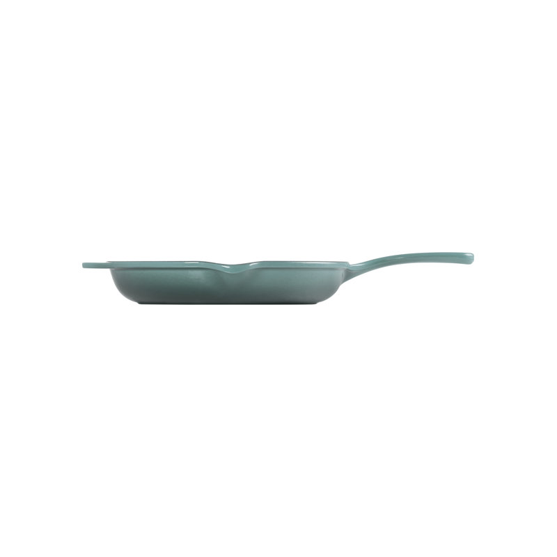 Le Creuset Enameled Cast Iron Skillet, Sea Salt